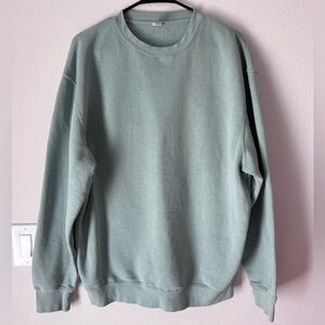 Mint Color Sweatshirt